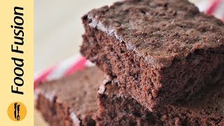 Chocolate Brownie Recipe By Food Fusion [upl. by Anar]