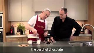 How to make a hot chocolate using an aerolatte milk frother [upl. by Colwin219]