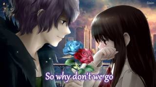 Nightcore  Somewhere Only We Know Switching Vocals  Lyrics [upl. by Seta]