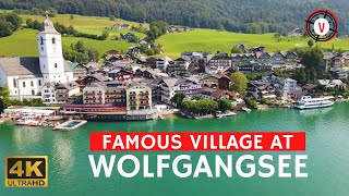 St Wolfgang Austrian Village at Lake Wolfgangsee 🇦🇹 Wonderful Summer Paradise 4K ExploreAustria [upl. by Cleodell849]