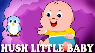 Hush Little Baby Nursery Rhyme with Lyrics  YouTube Video [upl. by Gamal]