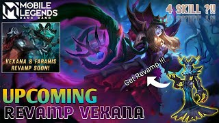 Upcoming Revamp Vexana  4 Skill   MLBB [upl. by Adnaluy265]