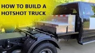 How to build a chasis Hotshot Truck [upl. by Camella742]