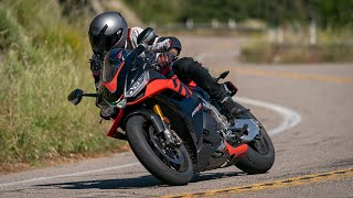 2021 Aprilia RSV4 Factory Review  MC Commute [upl. by Orazio]