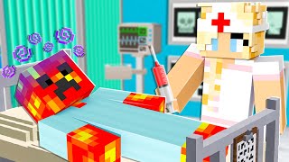 Playing as a NURSE in Minecraft [upl. by Sairu]