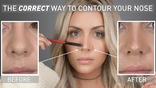 The Correct Way To Contour Your Nose [upl. by Naman]