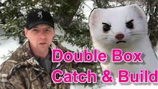 Double Weasel  Squirrel Box Trap Design amp Catch [upl. by Tomchay]