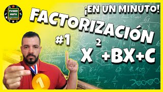 ✅Como FACTORIZAR TRINOMIOS de la forma x2bxc FÁCIL y RÁPIDO💯 [upl. by Acinorav528]