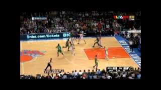 JR Smith amp Steve Novak 3point contest vs Boston Celtics 170412 [upl. by Llerruj]