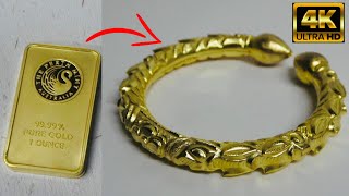 Most luxurious jewelry making from 24K gold [upl. by Coshow406]