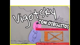 Vigotsky Teoría del andamiaje  Socioconstructivismo  Aprendizaje Mediado ConDibujitos [upl. by Aytak662]