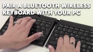 How to connect a Bluetooth Keyboard to PC [upl. by Montagna]