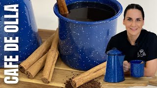 CAFE de OLLA receta TRADICIONAL MEXICANA [upl. by Nagrom26]