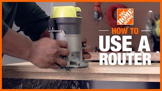 How to Use a Router  The Home Depot [upl. by Nhguav]