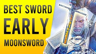 Witcher 3 Best Sword EARLY Location – The MoonBlade Silver Sword Relic Starter Guide [upl. by Eve]