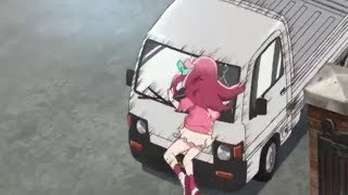 Zombieland Saga  Sakura got hit by Truckkun AGAIN [upl. by Mellen183]