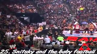 Top 50 moments in WWF  WWE history [upl. by Nohsram46]