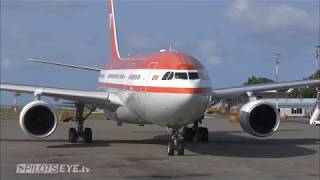 Pilotseyetv  LTU Airbus A330 Malediven Descent amp Arrival English Subtitles [upl. by Ambrogino]