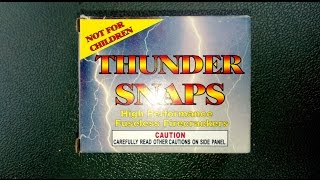 Thunder Snaps  Fuesless Firecrackers [upl. by Ainosal]