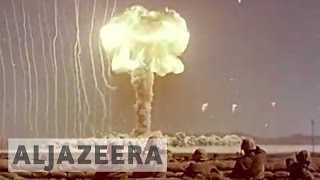 US releases unseen footage of nuclear tests [upl. by Yemrots599]