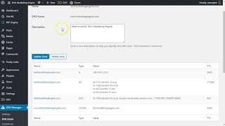 How to edit DNS settings inside your WordPress site with the DNS Manager plugin [upl. by Eitsrik572]