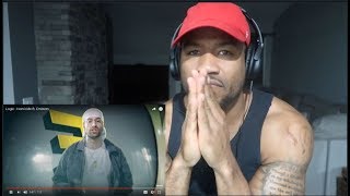 LOGIC  HOMICIDE FEAT EMINEM  REACTION [upl. by Ilahtan459]