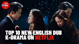 TOP 10 ENGLISH DUBBED KOREAN DRAMA ON NETFLIX PART 2 [upl. by Llertac491]