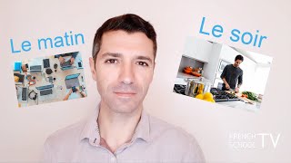 Comment parler de votre routine quotidienne en français [upl. by Lytsyrk679]