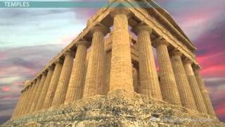 Ancient Greek Architecture Dorian Ionic amp Corinthian [upl. by Rehtnug469]