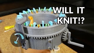 How Circular Knitting Machines Work Designing one from scratch  BANDARRA [upl. by Tisman]