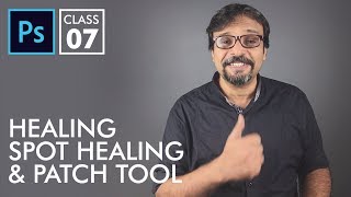 Healing Tools  Adobe Photoshop for Beginners  Class 7  Urdu  Hindi [upl. by Nylecoj]