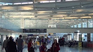 A Video Tour of Newark International Airport EWR Terminal C [upl. by Aerdna]