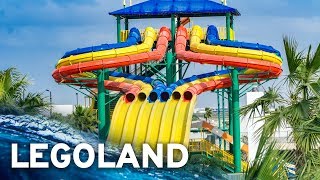 LEGOLAND DUBAI WATER PARK All Waterslides  GoPro POV [upl. by Lesslie]