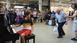 Bohemian Rhapsody Interrupted by Bernie Lookalike Shocked Crowd Cole Lam 12 Years Old [upl. by Millhon]