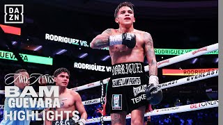 FIGHT HIGHLIGHTS  BAM RODRIGUEZ VS PEDRO GUEVARA [upl. by Yuri]