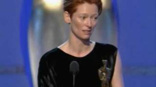 Tilda Swinton winning Best Supporting Actress Oscar® [upl. by Nichola]