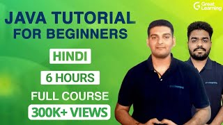 Java Tutorial in Hindi  Master Java in 6 Hours  Java programming for Beginners  Great Learning [upl. by Vacuva695]