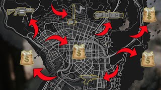 GTA 5  Best Secret Weapon amp Money Locations  Unlimited Money amp Rare Weapons [upl. by Tirma626]