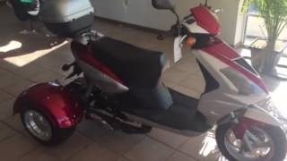 New 2019 Custom 50cc Gas Powered Trike Mopeds  Q9 PowerSports USA [upl. by Villiers851]