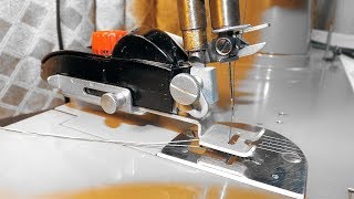 How to use Singer Automatic Zigzagger on Singer Model 301 Sewing Machine [upl. by Eicyac]