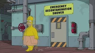 The Simpsons  Homer lives in the nuclear power plant [upl. by Gnilrets]